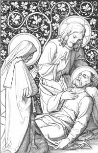 The death of Saint Joseph